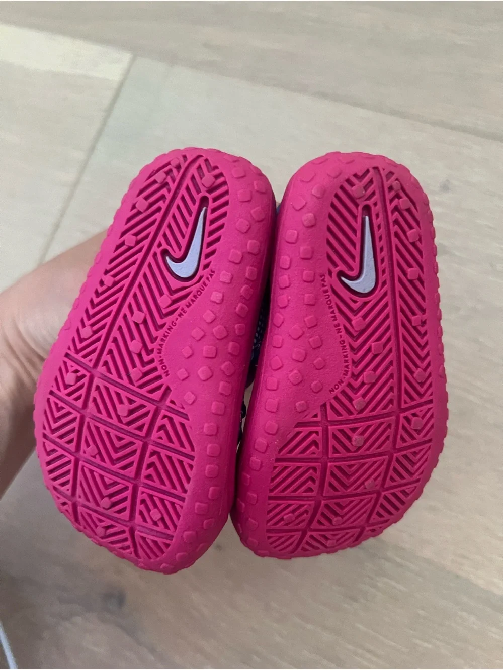 Nike baby Pink & Blue Athletic Sandals